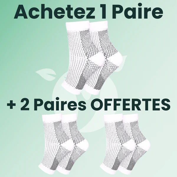 Chaussettes De Contention Pour Pieds Douloureux