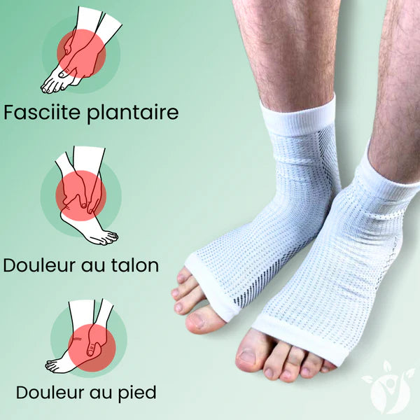 Chaussettes De Contention Pour Pieds Douloureux