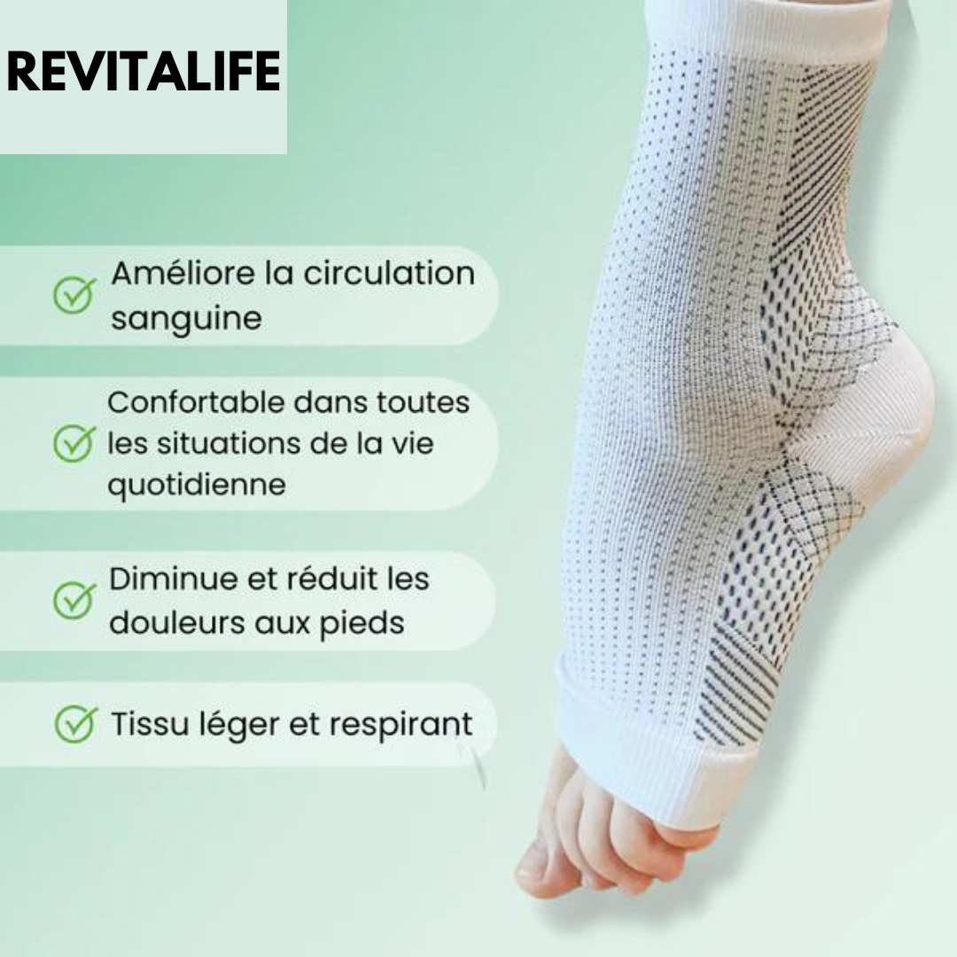 Chaussettes De Contention Pour Pieds Douloureux