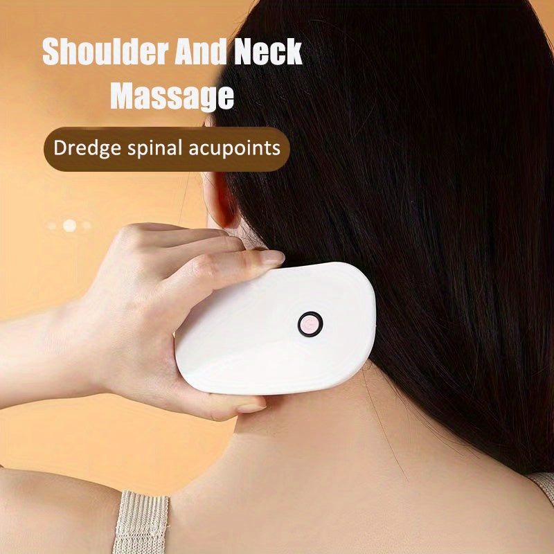 Masseur de tête ZenHead appliqué sur la nuque pour soulager le stress